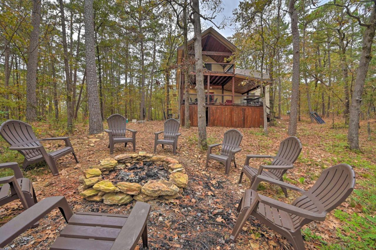 Tudor-Style Broken Bow Cottage With Hot Tub And Decks! Stephens Gap 외부 사진