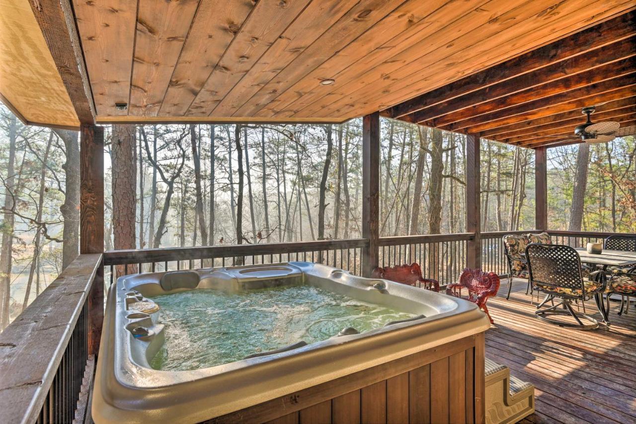 Tudor-Style Broken Bow Cottage With Hot Tub And Decks! Stephens Gap 외부 사진