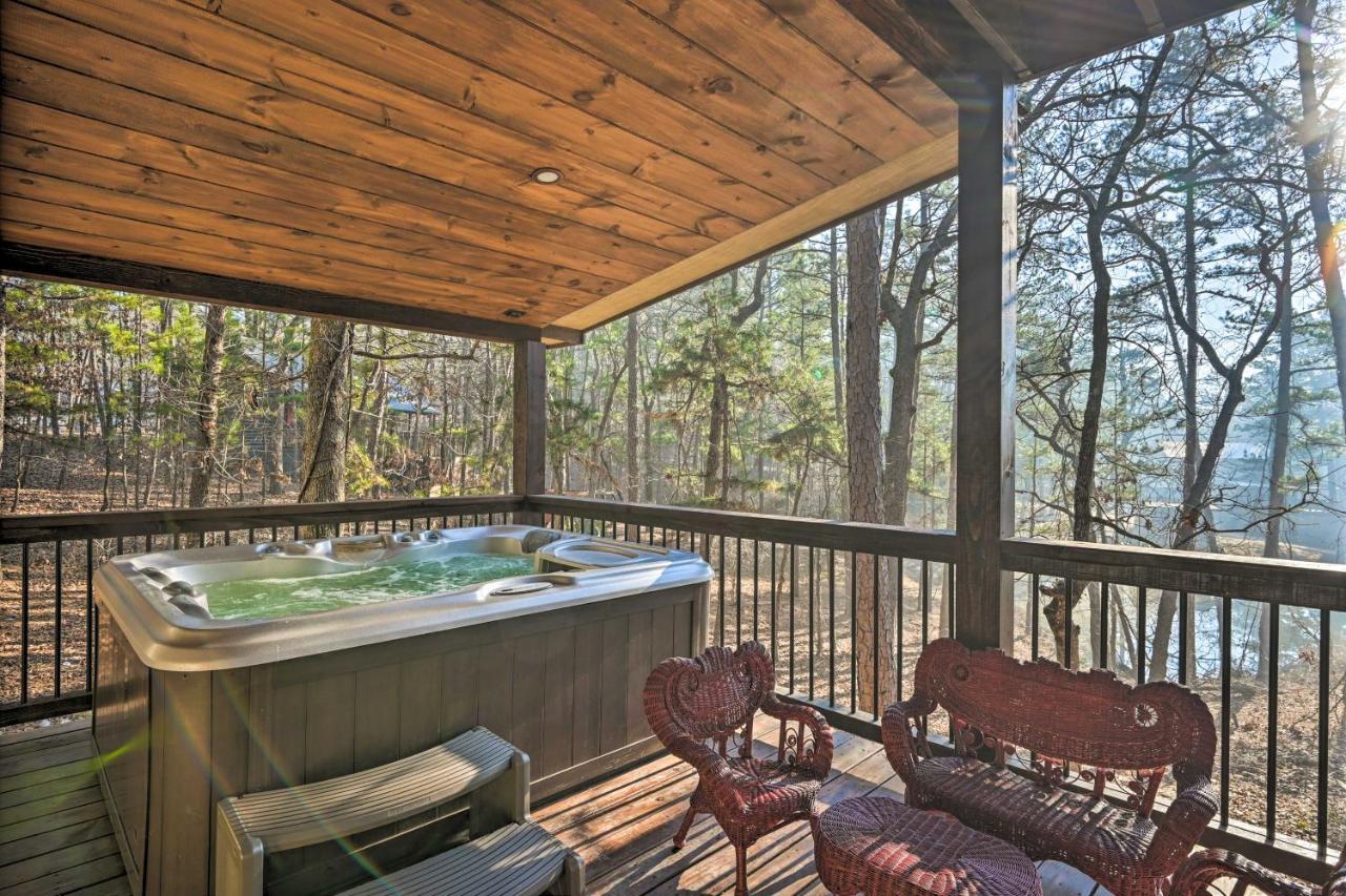 Tudor-Style Broken Bow Cottage With Hot Tub And Decks! Stephens Gap 외부 사진